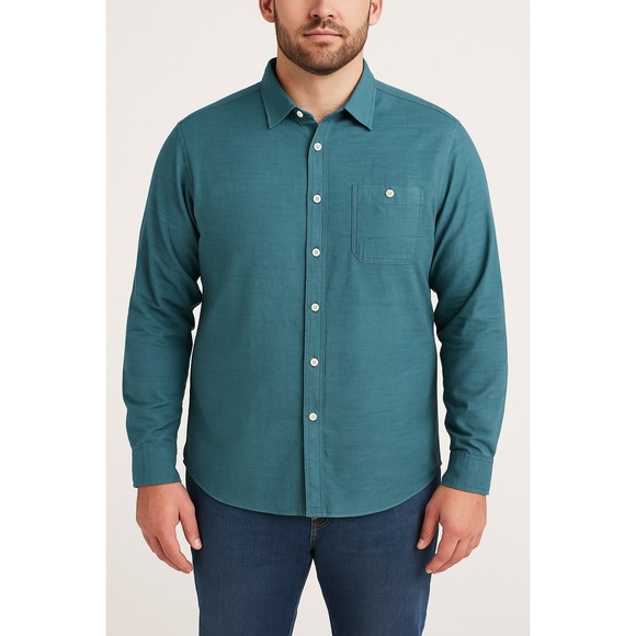 The North Face Other - The North‎ Face Mens XL Long Sleeve Button Up Casual Shirt Teal Blue